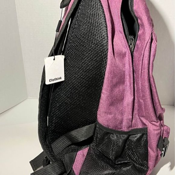 Backpack with USB Charging Port,Water Resistant College School BookBag Fits 15.6 - Picture 4 of 5